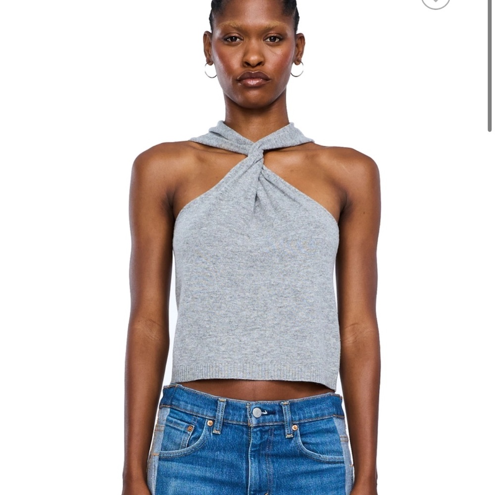 Cashmere Blend Halter Top NWT